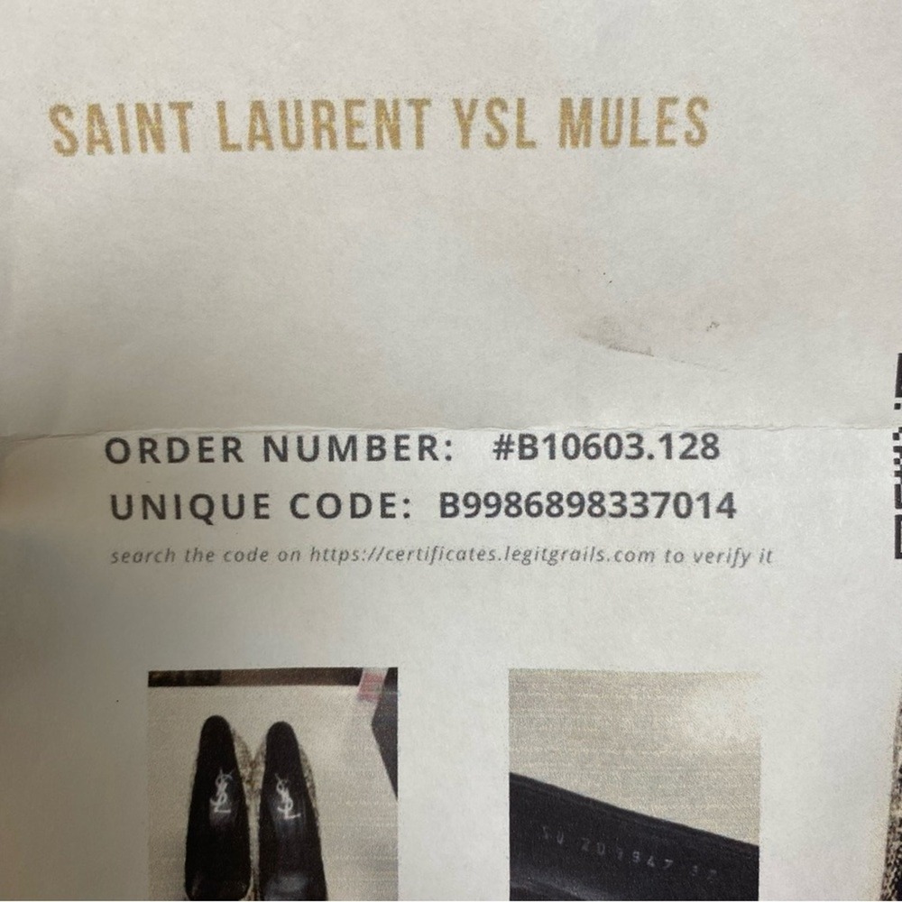 Yves Saint Laurent Tribtoo‎ 105 Ponyhair Platform Pumps Mules Heels Size 37 - Picture 15 of 16